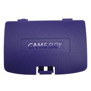 Game Boy Color GBC (CGB-001) Replacement Door Battery Cover - Grape Purple